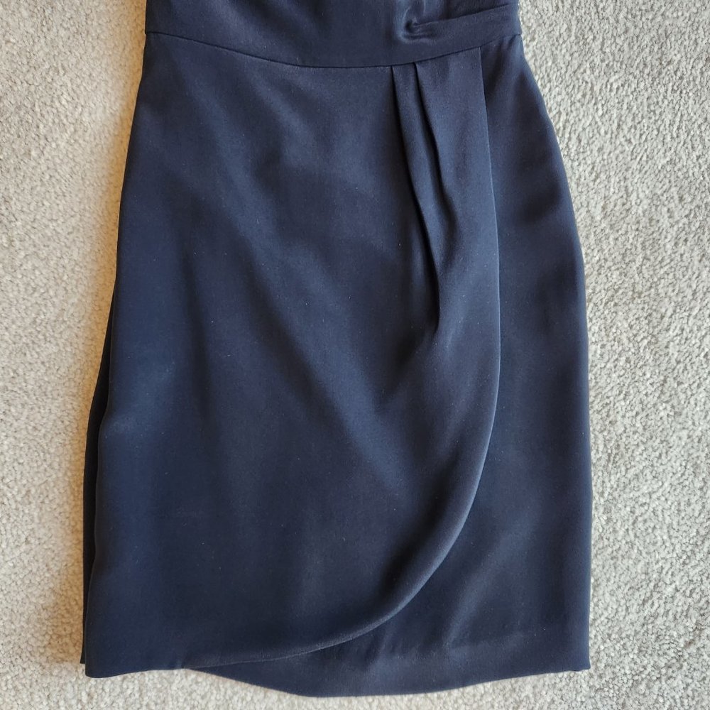 NWT Anne Klein Silk Cocktail Evening LBD Dress--straps or strapless - Picture 4 of 15
